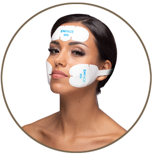 Emface for forehead and cheeks